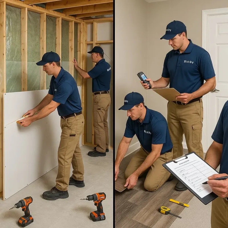 Repairs and Reconstruction process in Lewiston, NY